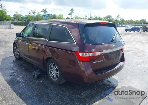 2013 Honda Odyssey Ex-L из США, поврежденный, VIN 5FNRL5H64DB070323